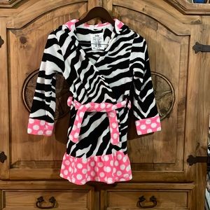 Justice size 8-10 girls hooded robe